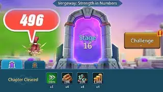VERGEWAY STRENGTH IN NUMBERS STAGE 16 LORDS MOBILE