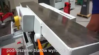 Wyrówniarko – grubościówka JAROMA DYSC 3 * MAR-MASZ maszyny stolarskie
