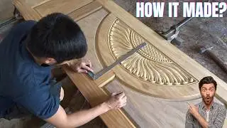 Wooden Door | How to make wooden Door | Typo Work