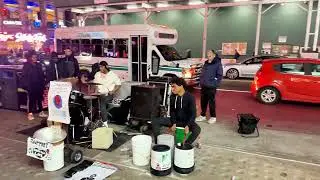Street Drummer's Super Performance New York