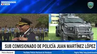 CEREMONIA DE RETIRO DE OFICIALES SUPERIORES DE LA POLICÍA NACIONAL DE HONDURAS