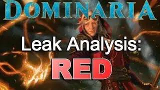 Mtg: Dominaria Leak Analysis: Red Cards