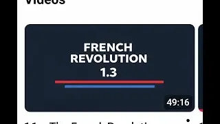 1.1 (Final) &ndash; The French Revolution (A levels History)