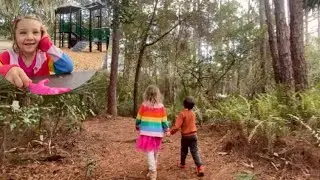 Nature walk, park + silly Mira Q&A&rsquo;s!