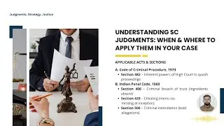 QUASHING of Criminal Proceedings | Section 482 CrPC | #justice #strategy #judgments