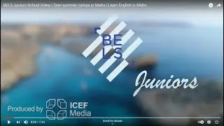 BELS Juniors School Video | Teen summer camps in Malta | Learn English in Malta