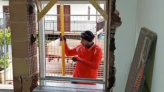 Come montare il controtelaio della finestra