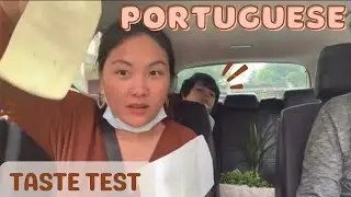 TRYING PORTUGUESE FOOD