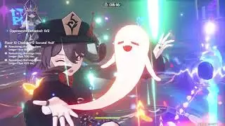 Genshin Impact - 2.1 Spiral Abyss F2P Klee/Hu Tao/Baal (Floor 12 Perfect Clear)