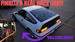 I Turned My Turbo CRX Into a FULL RACE Car! Can It Go 9s Now?!