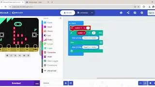Microsoft MakeCode Micro:bit Project 32: 'If...else Statement' Created by Trishanth Kumar