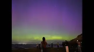 Aurora Australis at Beaumaris Sea Scouts Jetty 20260120 Bells