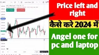 Chart price ko left right kaise kare | How to left&right chart settings@Moneycaretoday#chartsetting