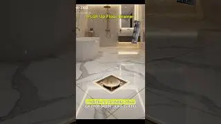 Bathroom Floor Drain|Pop-up Drainer|Bathroom Accessories #shorts #bathroom #drain #soap #sink #floor