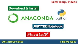 How to Download and Install Python Anaconda Software in Telugu