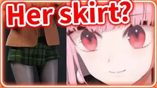 Calli Learns She can Look Up Under Ashley's Skirt 【Mori Calliope / HololiveEN】