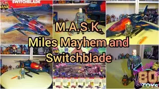 1985 Miles Mayhem and Switchblade from M.A.S.K.