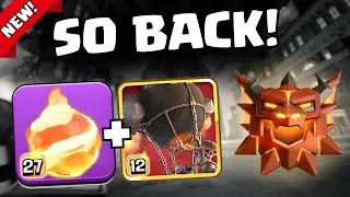 NEW UPDATE Gives Fireball Rocketloons NEW LIFE! #1 Clash of Clans Army in Legend League!