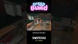 Speed Build Kontrakan Wak Ribut 🌻🪴  #simsplus62 #thesims4indonesia
