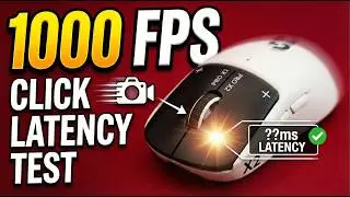 Logitech Pro X2 Superstrike vs OP1 8k: Click Latency Test (1000fps)