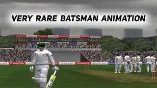 Очень редкая анимация бэтсмена в EA SPORTS CRICKET 07