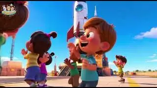 Rocket Ship ABC Song 🚀 | Nursery Rhymes & Baby Song for Kids | ABC, alphabet, rocket, fun kids song
