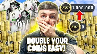 The EASIEST way to DOUBLE your coins in FIFA 23 (QUICKEST method)*trading methods & sniping filters*