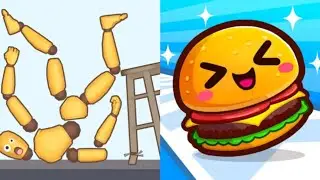 Ragdoll Break vs Food Run - Satisfying ASMR Gameplay All Update Levels