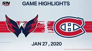 NHL Highlights | Capitals vs. Canadiens &ndash; Jan. 27, 2020