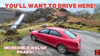 ASTONISHING scenery and amazing roads in mid-Wales. You should come here. Llyn Brianne