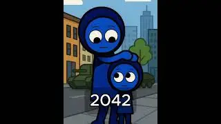 Incredibox Sprunki Baby to Adult (episode 2) Jevin (Blue) #sprunki #incredibox #animation