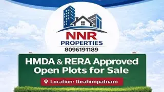 Anara Enclave Ibrahimpatnam HMDA Layout Open Plots Available Call:- 8096191189@NNR Properties Live.