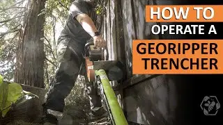 How to Operate a Georipper Trencher