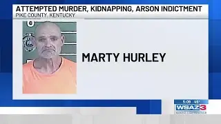 Attempted murder, kidnapping, arson indictment