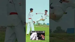 Martial arts fight like Naruto #shortsfeed #shorts
