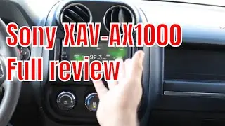 Sony XAV-AX1000 6.2