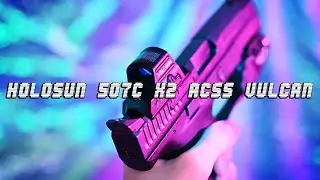 My New Favorite Handgun Optic - The Holosun 507C X2 with ACSS Vulcan Reticle