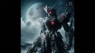 Midnight Mecha #canva, #capcut