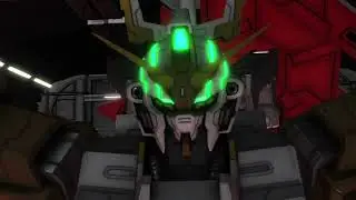 GBO2 Moon Gundam fights the Big Geymalk... IN SPACE
