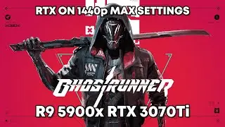Ghostrunner is just running (RTX ON | MAX SETTINGS | NATIVE 1440p | DLSS QUALITY)