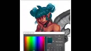 'Rose Fae' Neopets fan-fairy [process video]