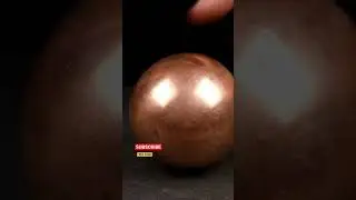cutting Copper ball Satisfying