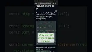 Beginner's Guide: Installing NodeJS on an Android Phone