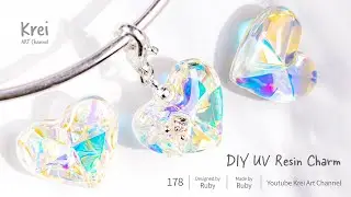 【UV レジン】DIYブレスレットチャーム〜♪UV Resin - DIY Bracelet Charm.