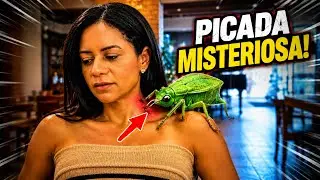 UM BICHO PICOU A SAMY E ELA VOMITOU!!!