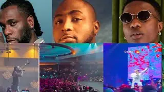 Davido, Wizkid ,Burna Boy they all performed turn by turn at Oando Plc End of The Year Party
