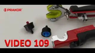 PRAKOR Tutorial n&uacute;mero109. Insertador BEE colocando goteros tipo IDROP en tuber&iacute;a de riego por goteo