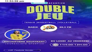Double jeu sport | JEUDI 6  NOVEMBRE 2025 | Dieuniph&egrave;re Souffrant | Fiert&eacute; FM.