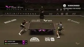 Anders Lind vs Hugo Calderano   (MS SF WTT Macao 2025)