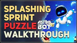 Splashing Sprint Astro Bot Puzzle